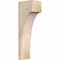 Ekena Millwork Huntington Smooth Corbel, Douglas Fir, 5 1/2"W x 8"D x 24"H COR06X08X24HUN00SDF - alternate 1